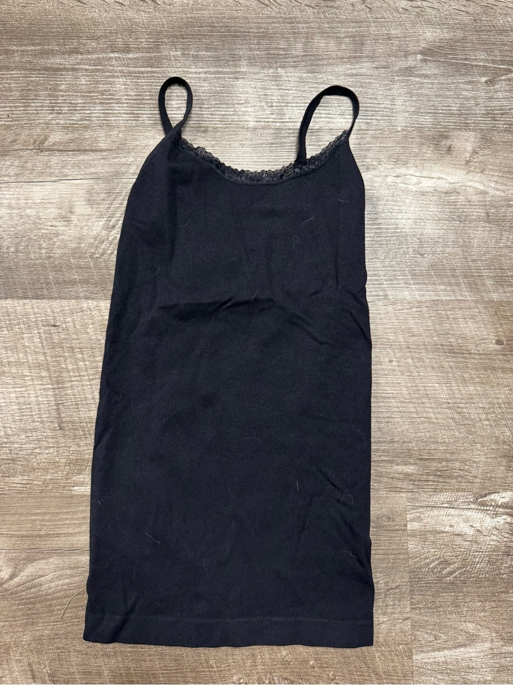 Nouvelle Seamless Black Shapewear Top Size Small